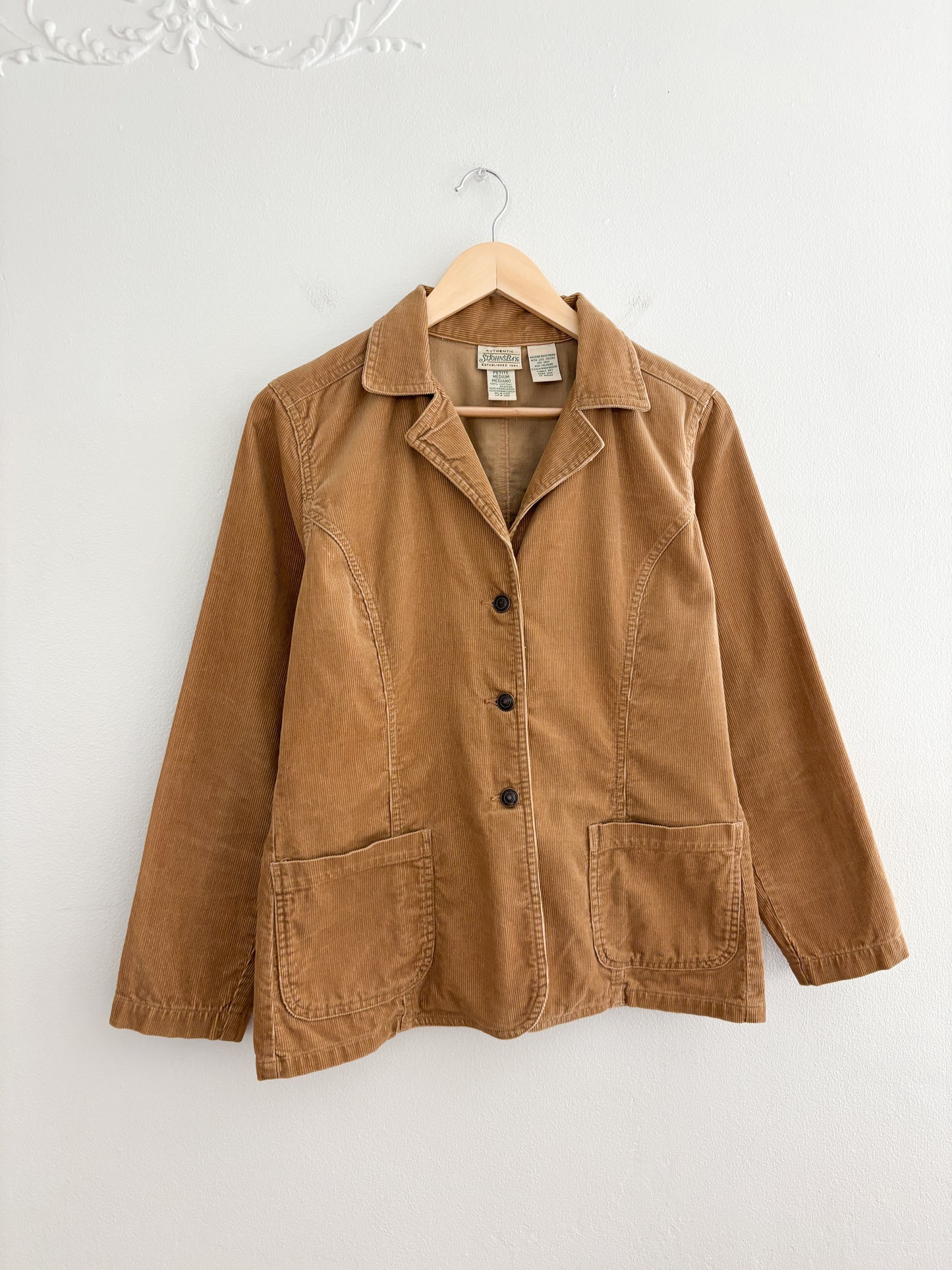 Vintage St John’s Bay Micro Cord Light Jacket (MP)