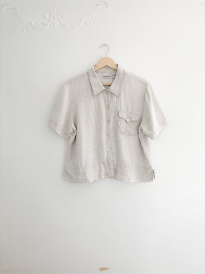 Vintage Chico’s Linen Button Up
