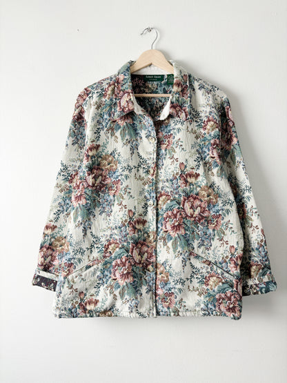 Vintage Floral tapestry jacket