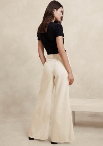 Banana Republic Ulta High Rise Wide Leg Pants (10)