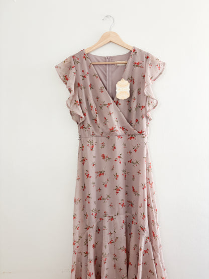 NWT Altar’d State mauve floral dress (S)