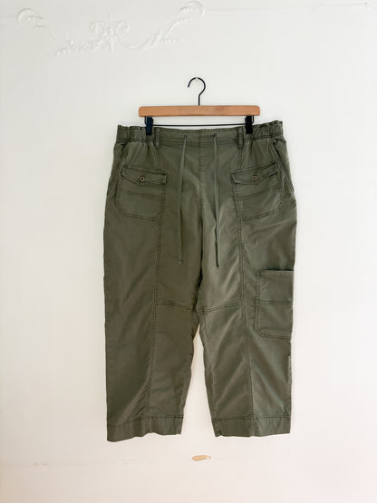 Pilcro Utility Drawstring Pocket Pants (XL)