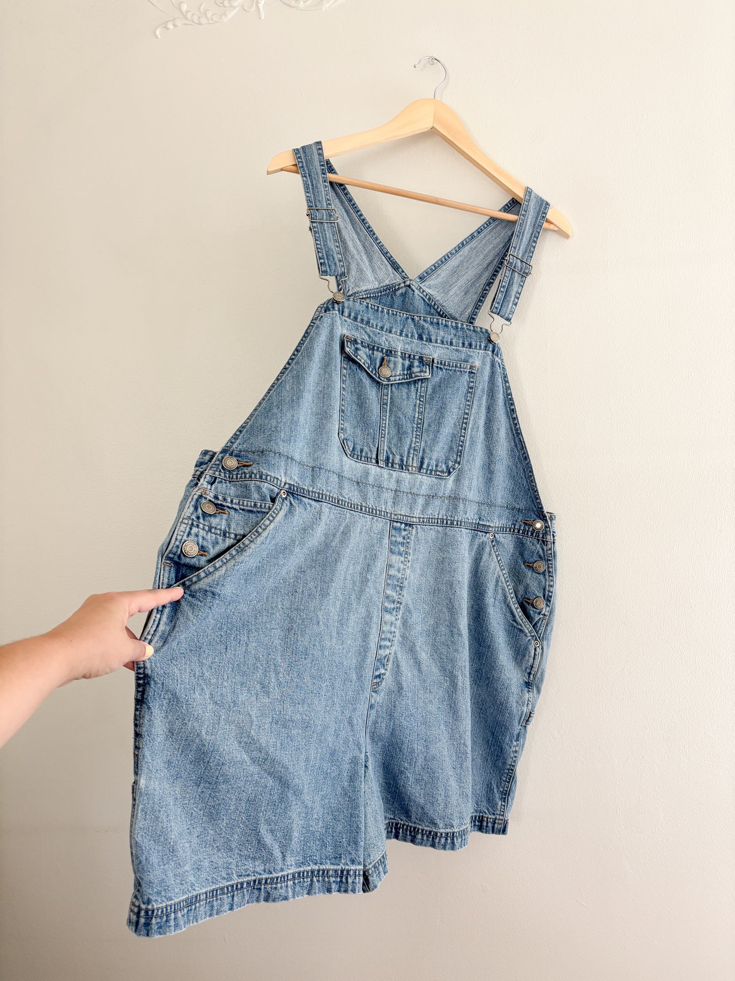 Vintage Cherokee Denim Overalls (22W)
