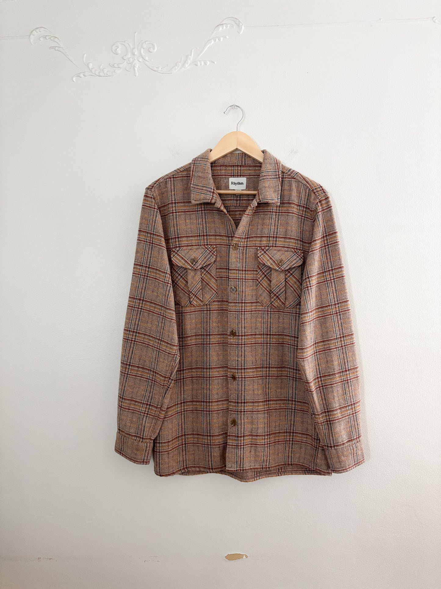 Rhythm Plaid Flannel (M)