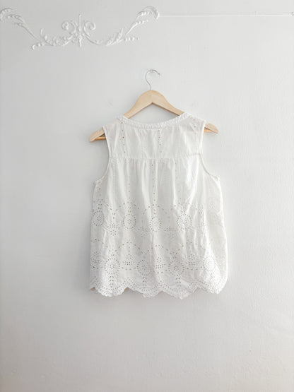 Gap Eyelet Top (S)