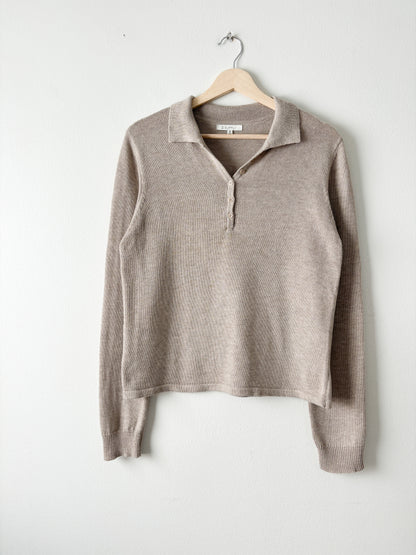 Z Supply knit sweater polo