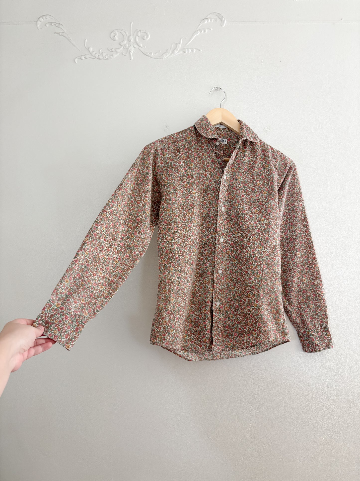 Vintage Floral Button Up (6)