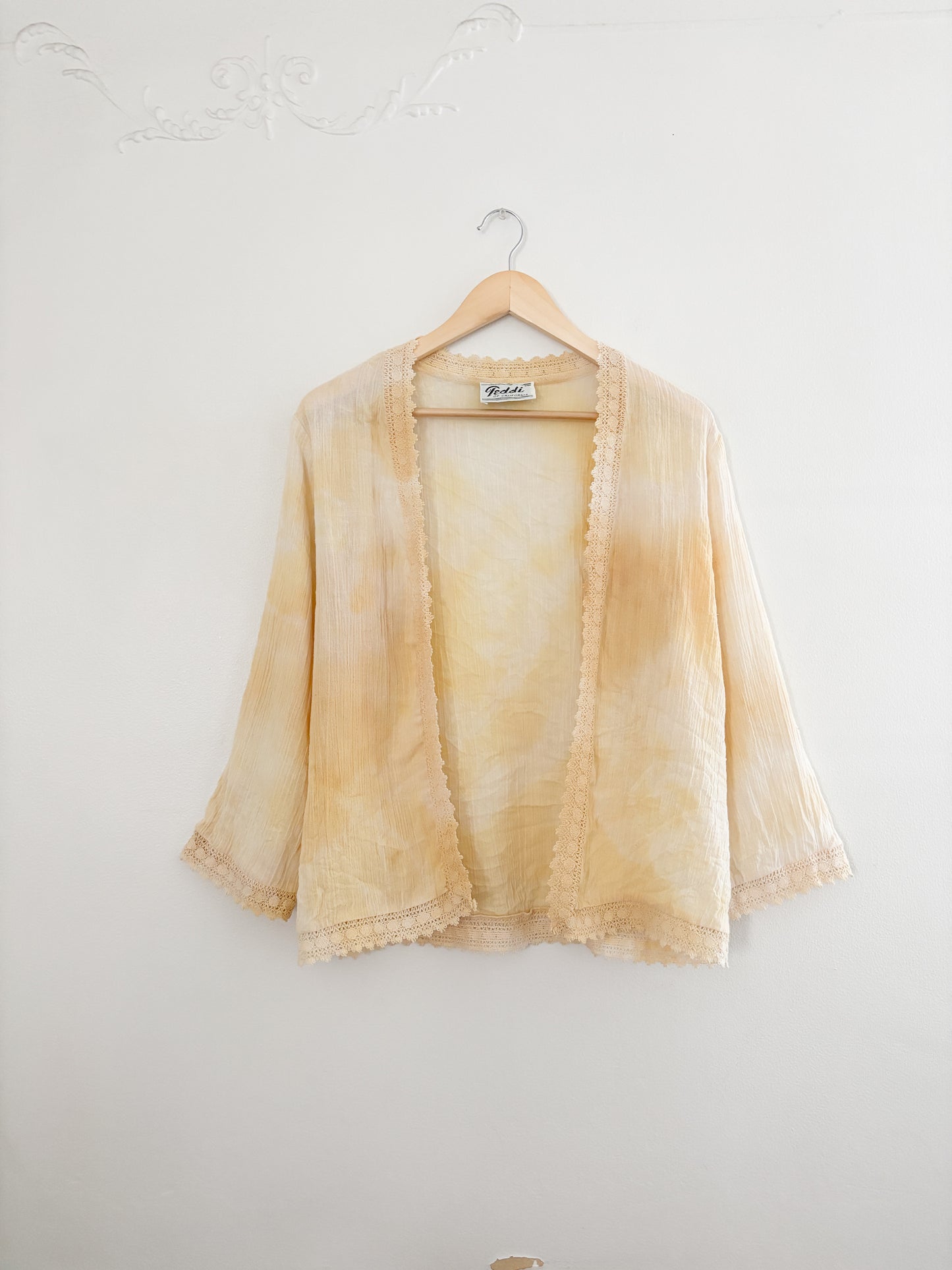 Vinatge Tie Dye Open Duster