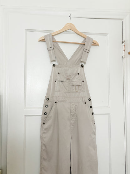 Vintage Khaki Overalls (S/M)