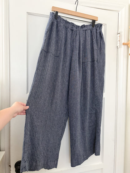 Striped Easy Pants (L/XL)