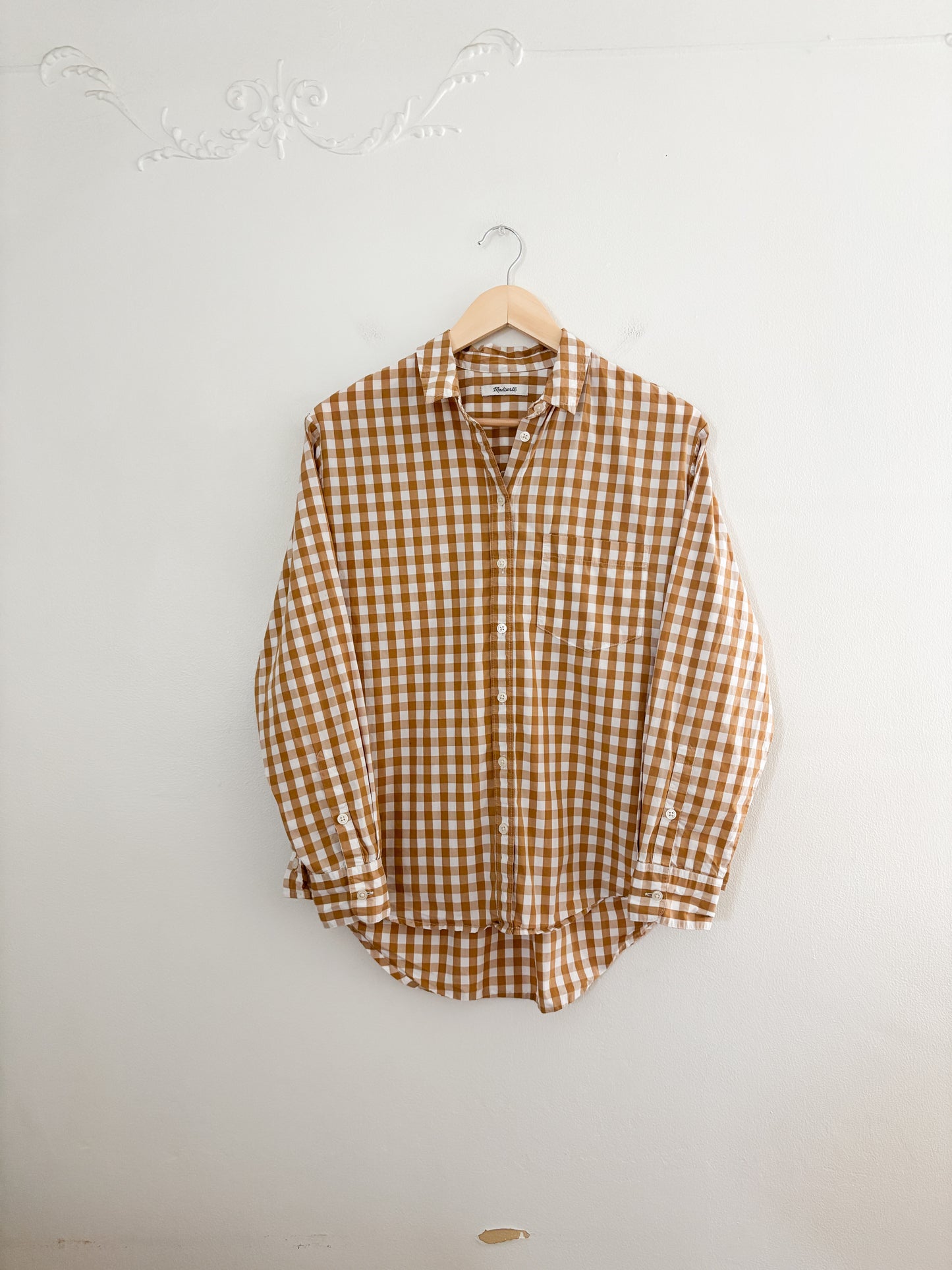 Madewell Gingham Button Up (XS/S)