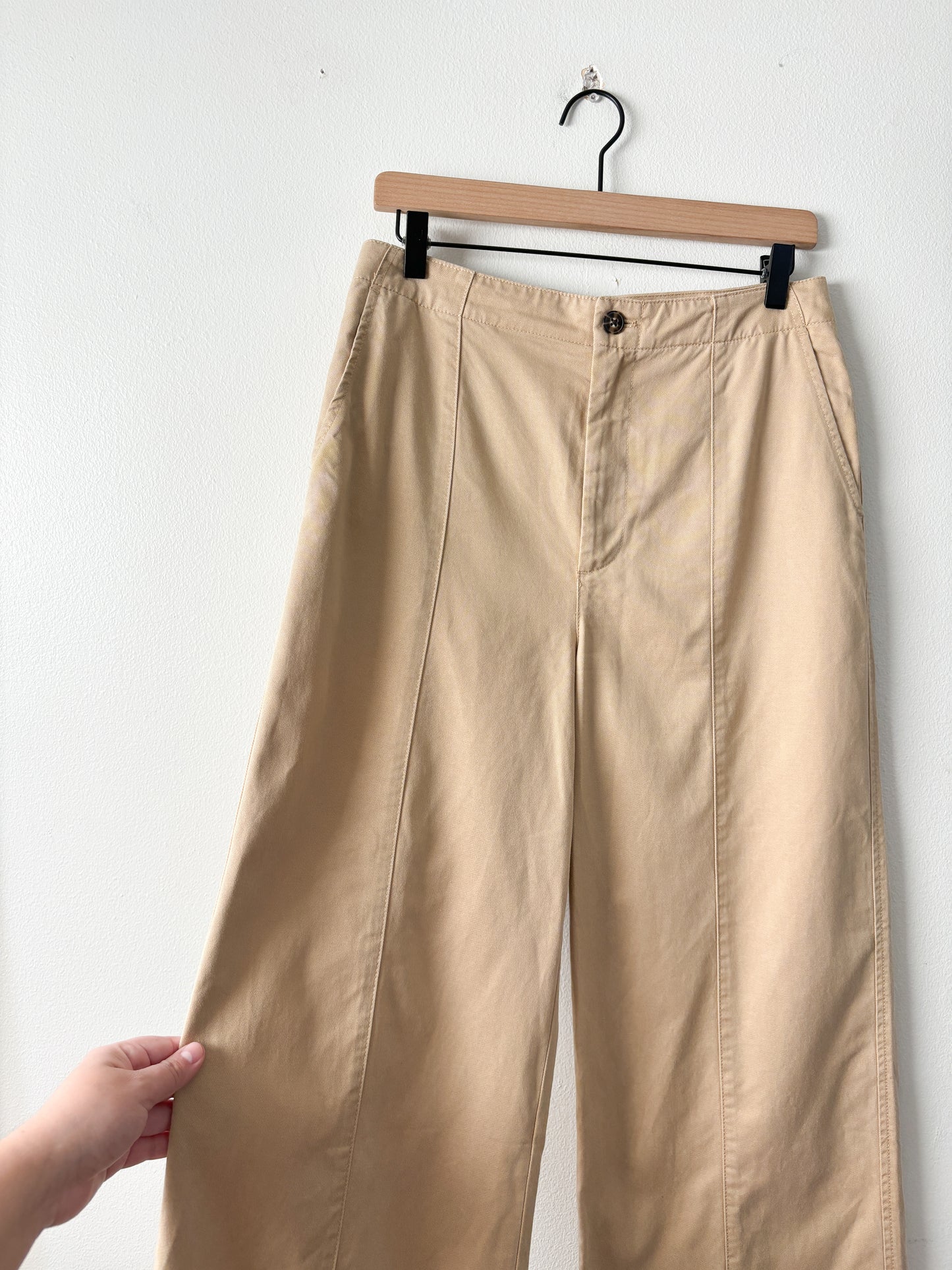 NWT Madewell Seamed Wide Leg Pants