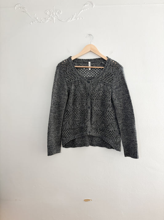 Full Tilt Heathered Cardigan (S/M)