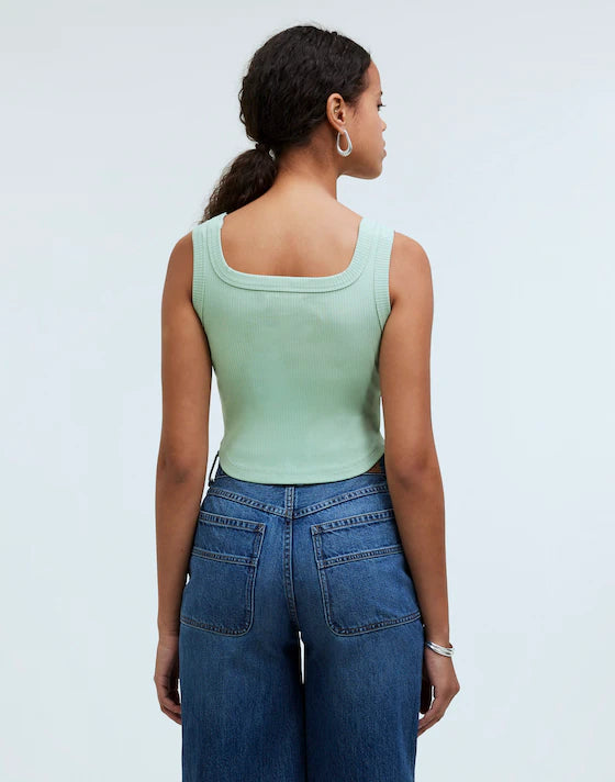 Madewell Ribbed Tank Top (L)