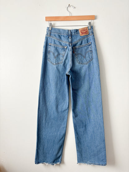 Levis High Waisted Straight Jeans