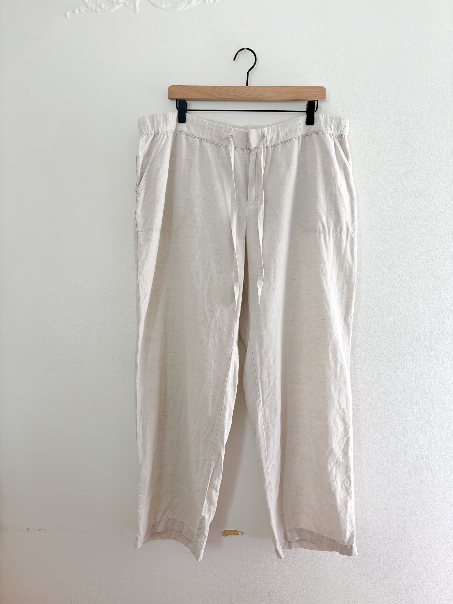 Liz Claiborne linen blend pants (XL)