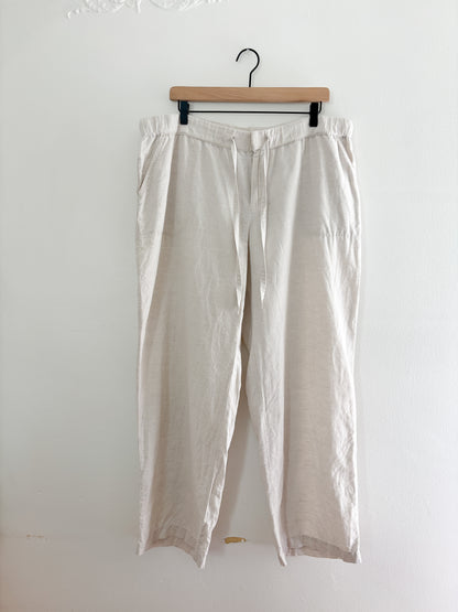 Liz Claiborne linen blend pants (XL)