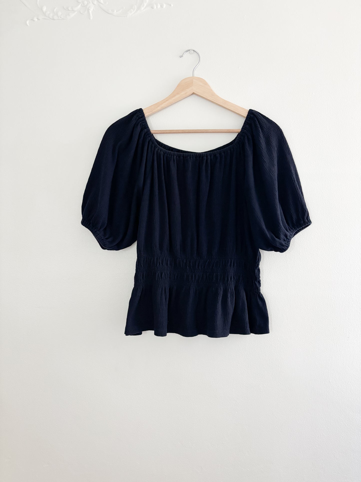 Loft Puff Sleeve Blouse (M)