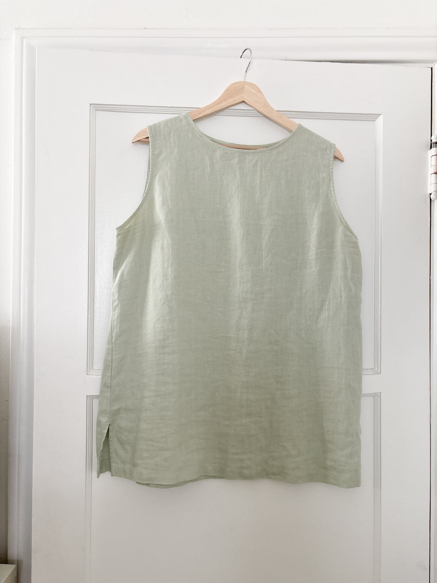 Vintage Linen Sage Set (M/L)