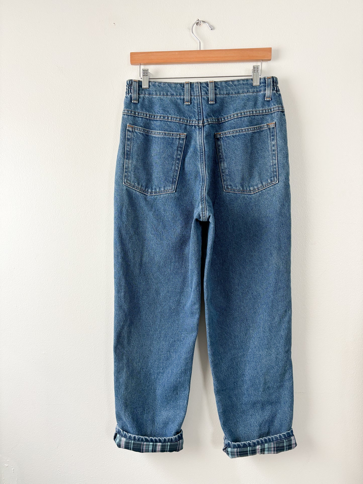 Vintage Flannel Lined Lee Jeans