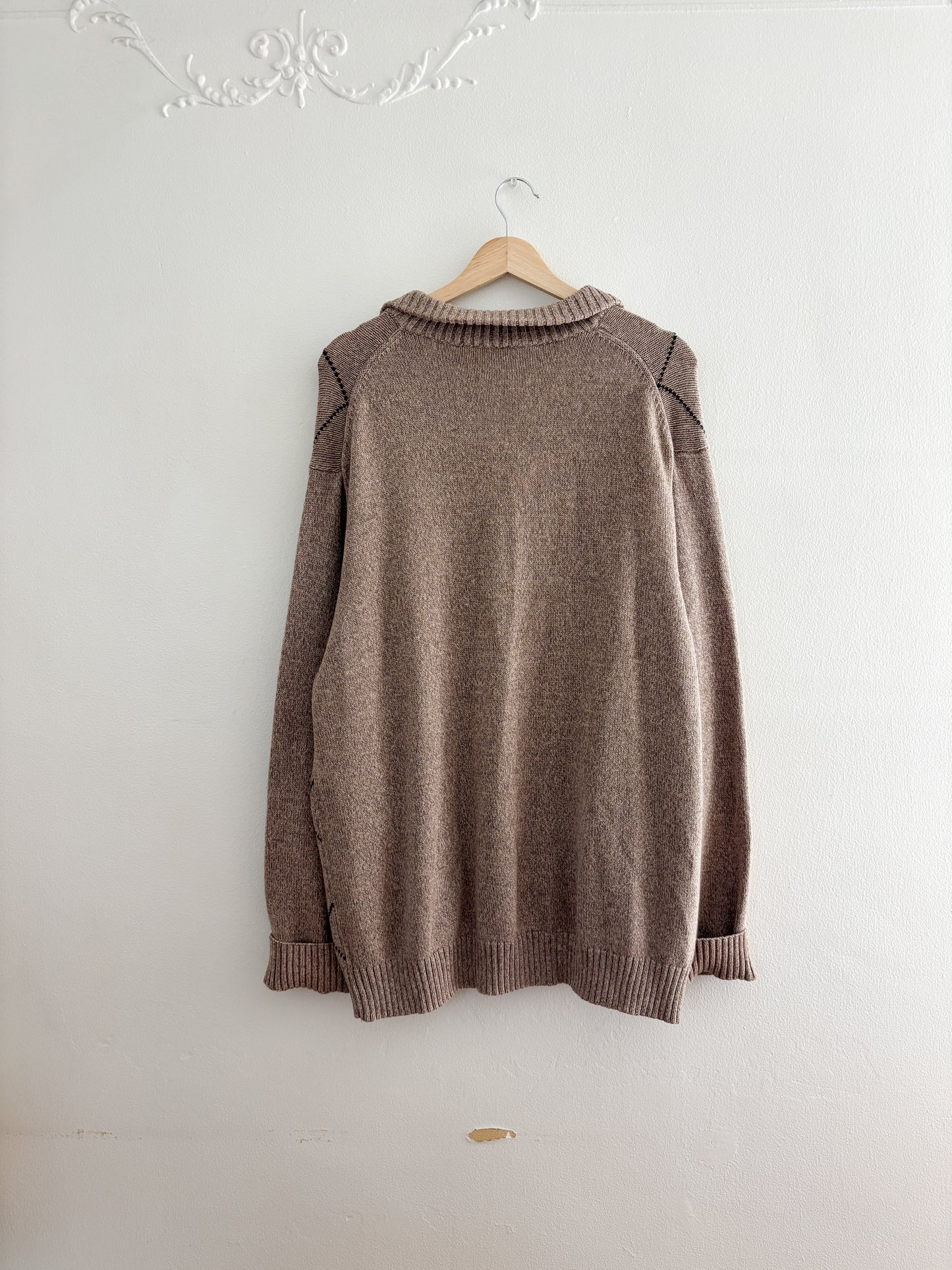 Vintage quarter zip sweater
