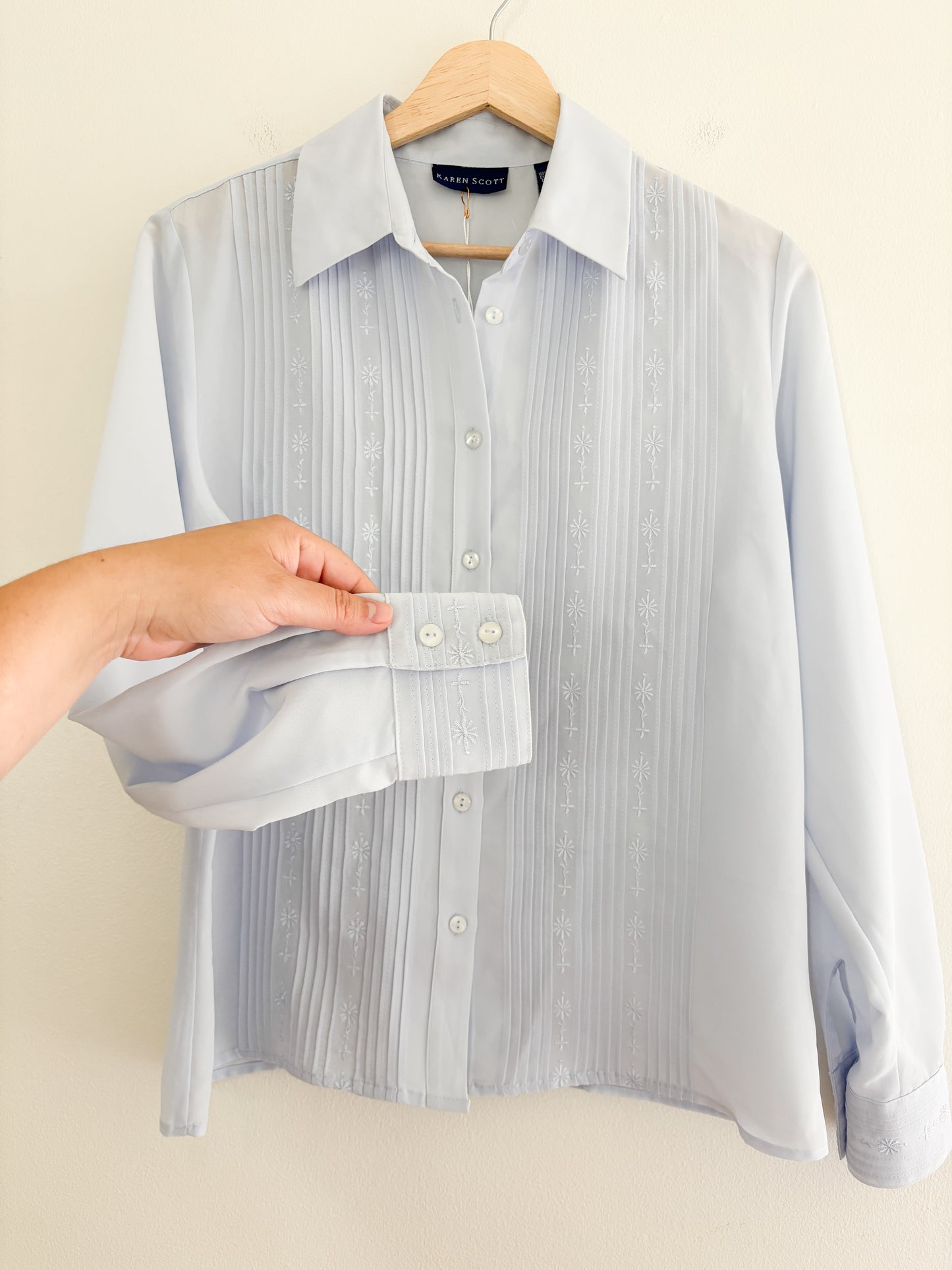 Karen Scott Button Up (S)