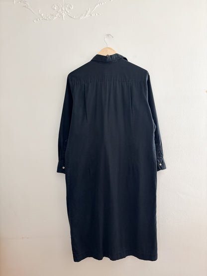 Vintage J Crew Black Dress (16)