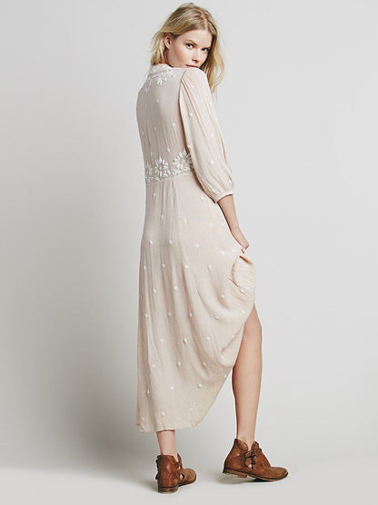 Free People Embroidered Fable Dress (S)