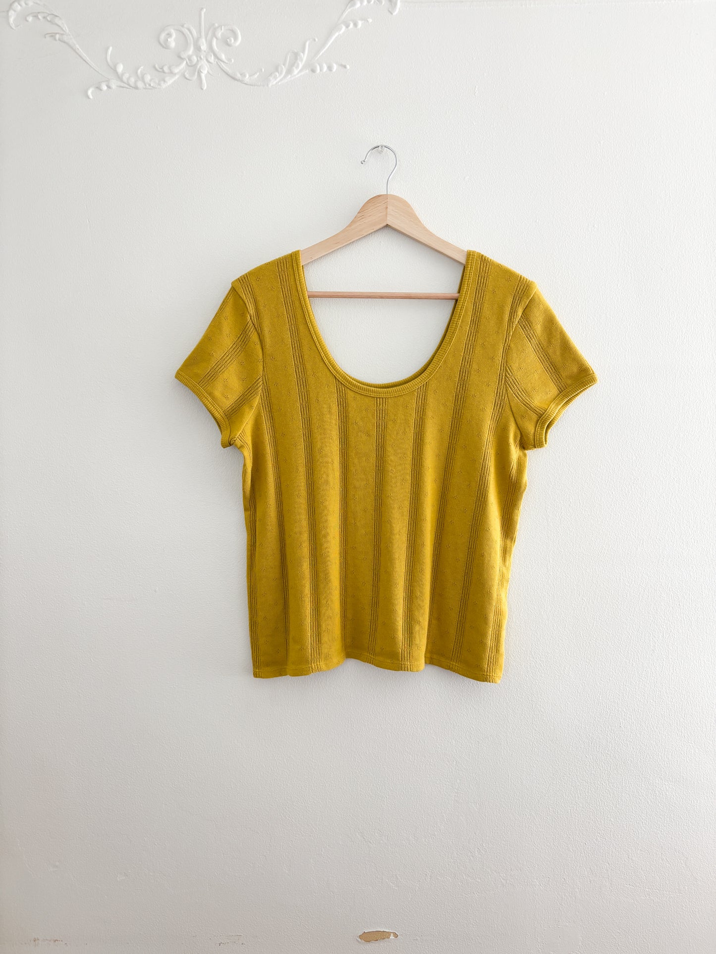 Madewell Pointelle Top (L)
