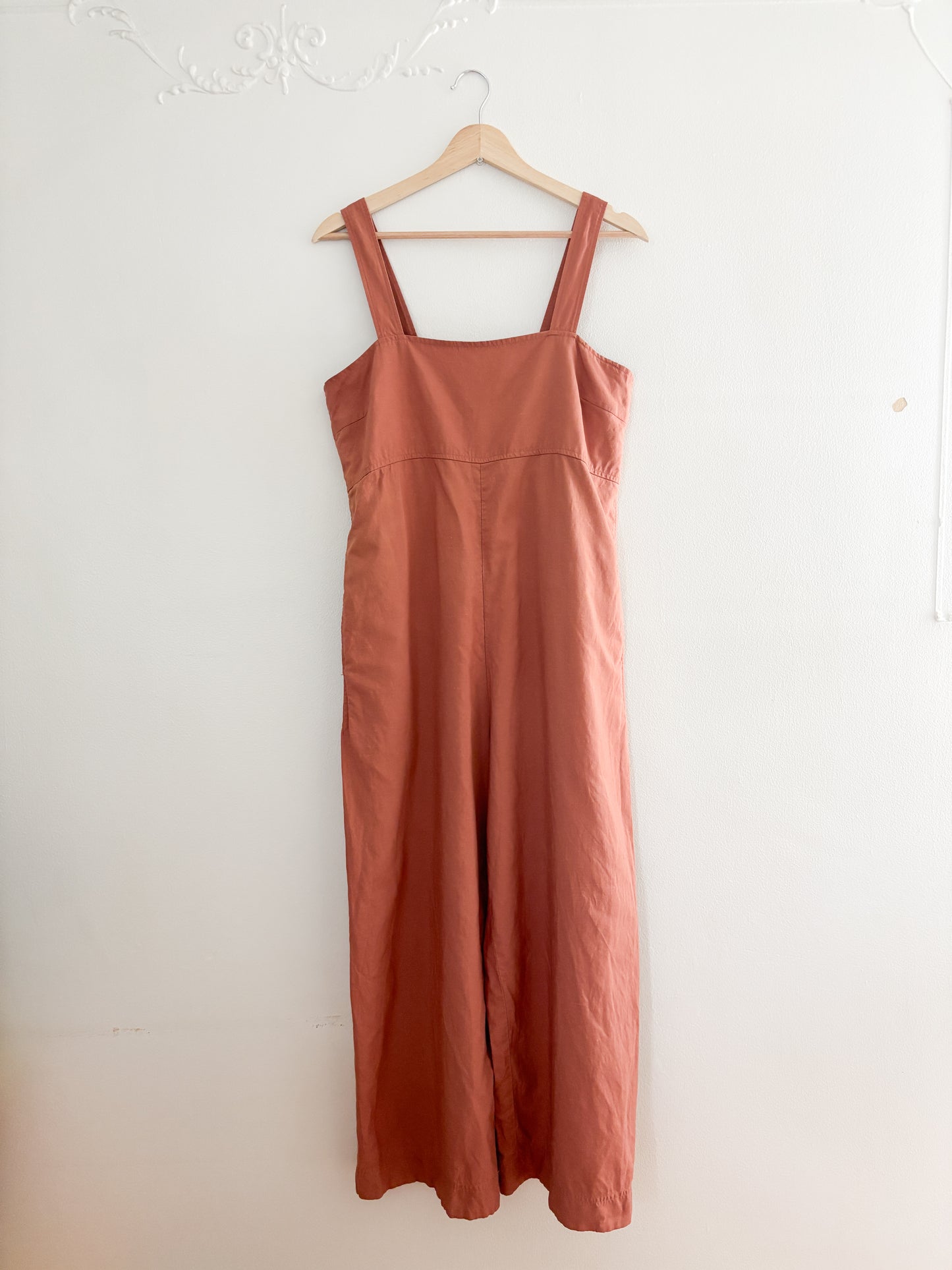 Uniqlo Linen Blend Jumpsuit (M)