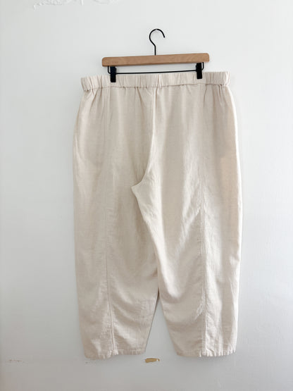 Liz Claiborne Linen Blend Easy Pants (XL+)