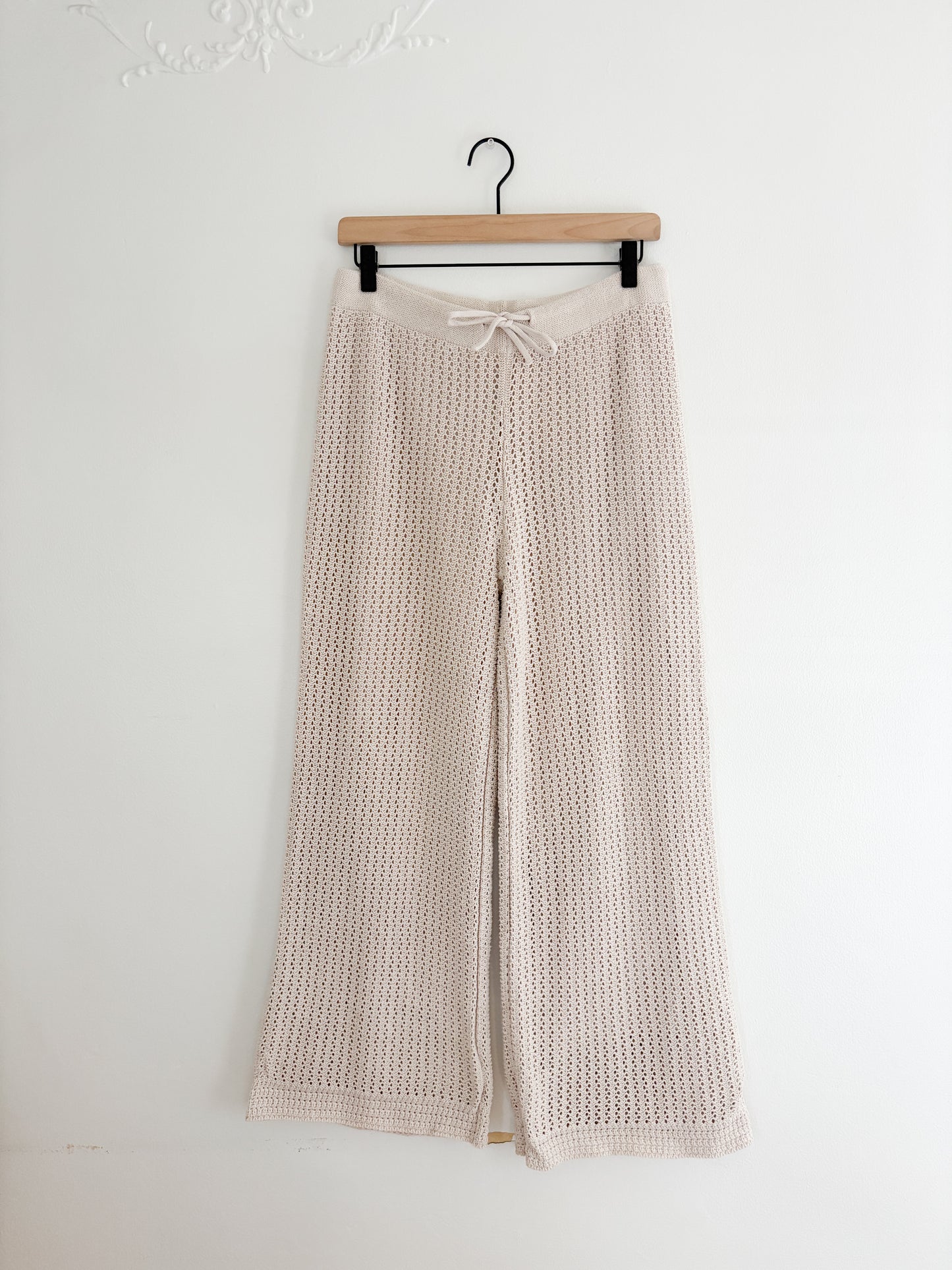 Z Supply Costa Crochet Pants (M)
