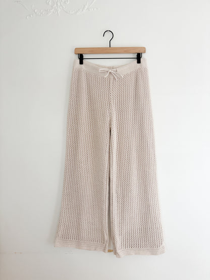 Z Supply Costa Crochet Pants (M)