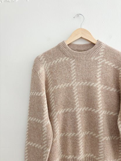 Vintage Plaid Sweater