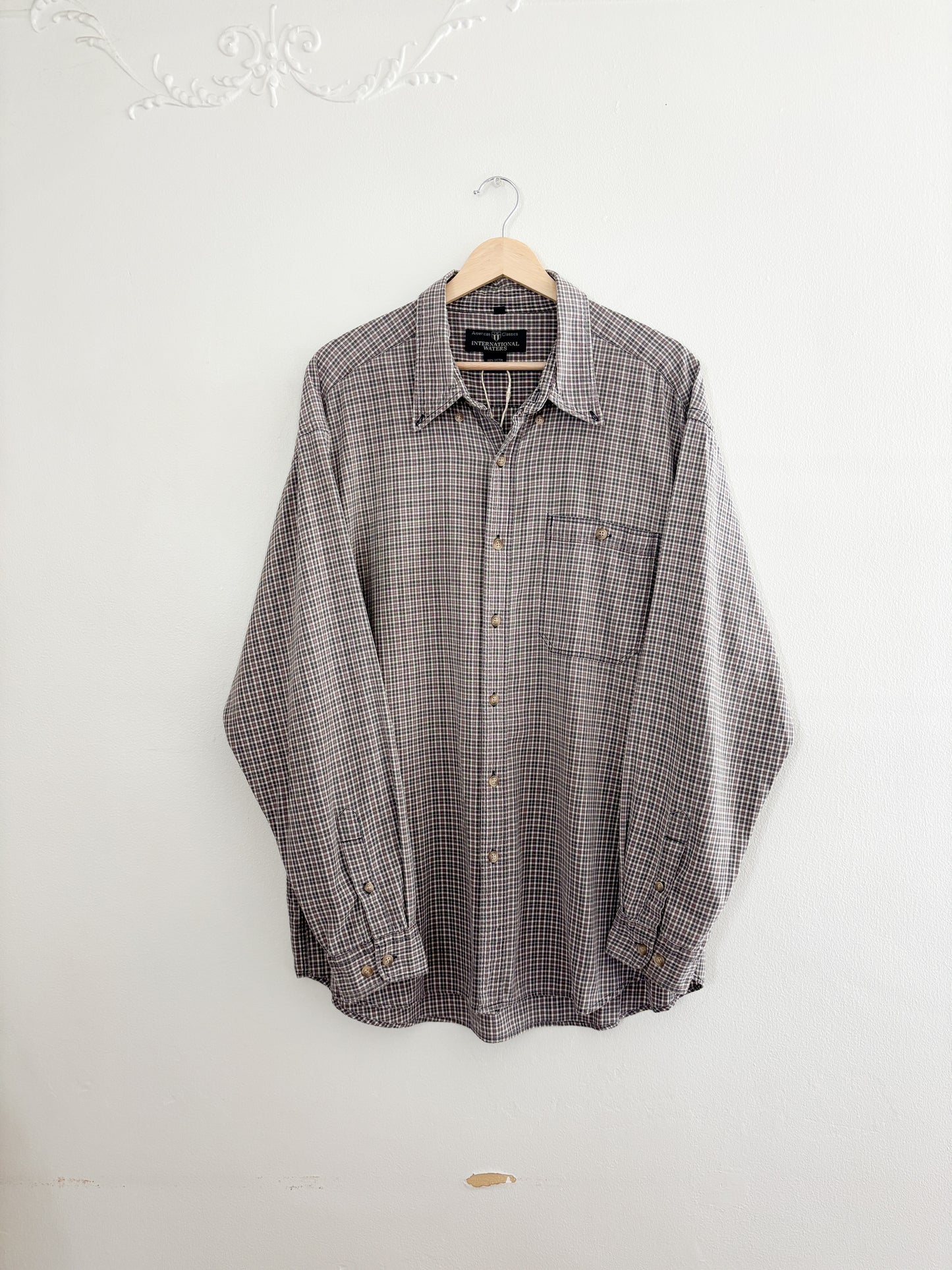 Vintage Plaid Flannel (XL)