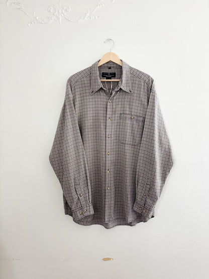 Vintage Plaid Flannel (XL)