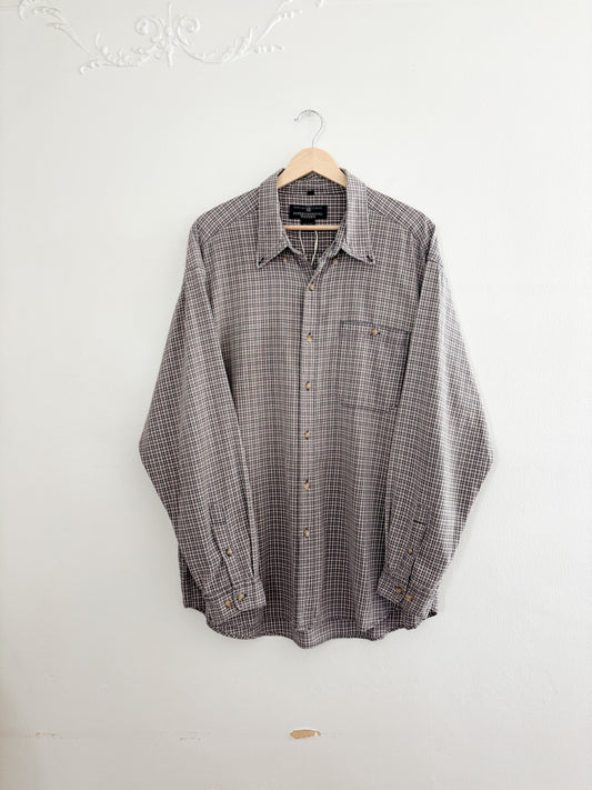 Vintage Plaid Flannel (XL)
