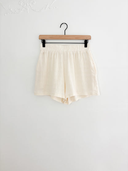 Beige Botany Easy Shorts (M)