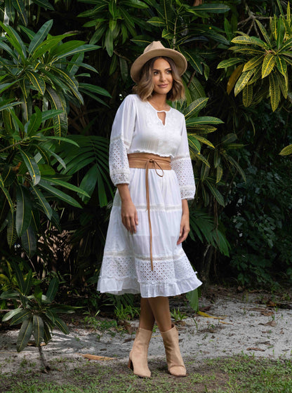 Cupio White dress (L)