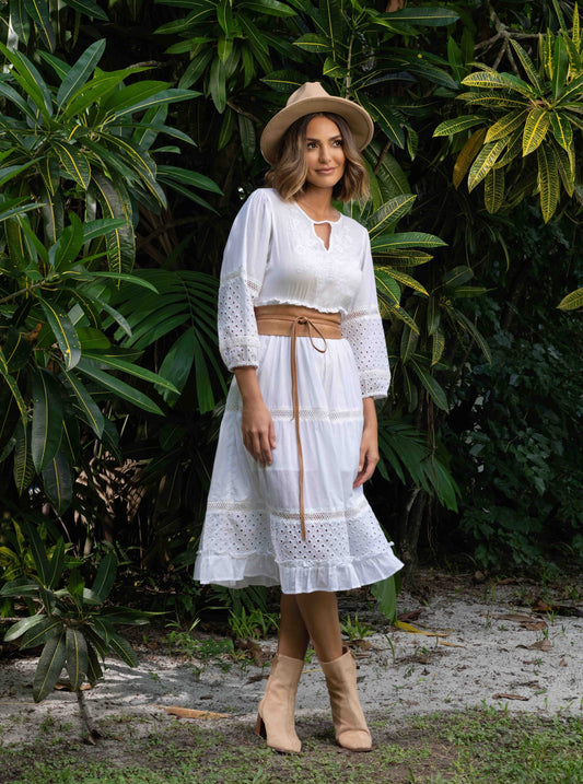 Cupio White dress (L)