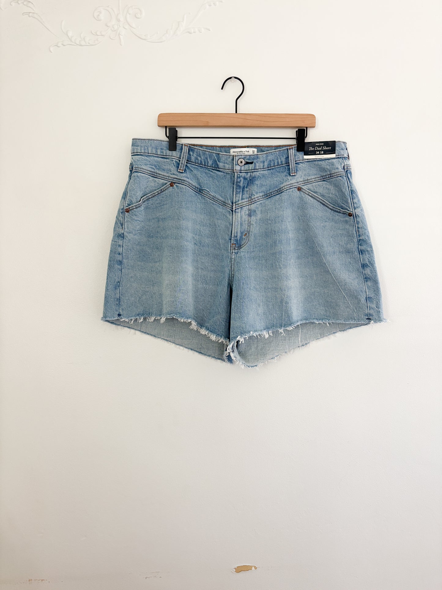 NWT Abercrombie and Fitch “Dad Short” (34)