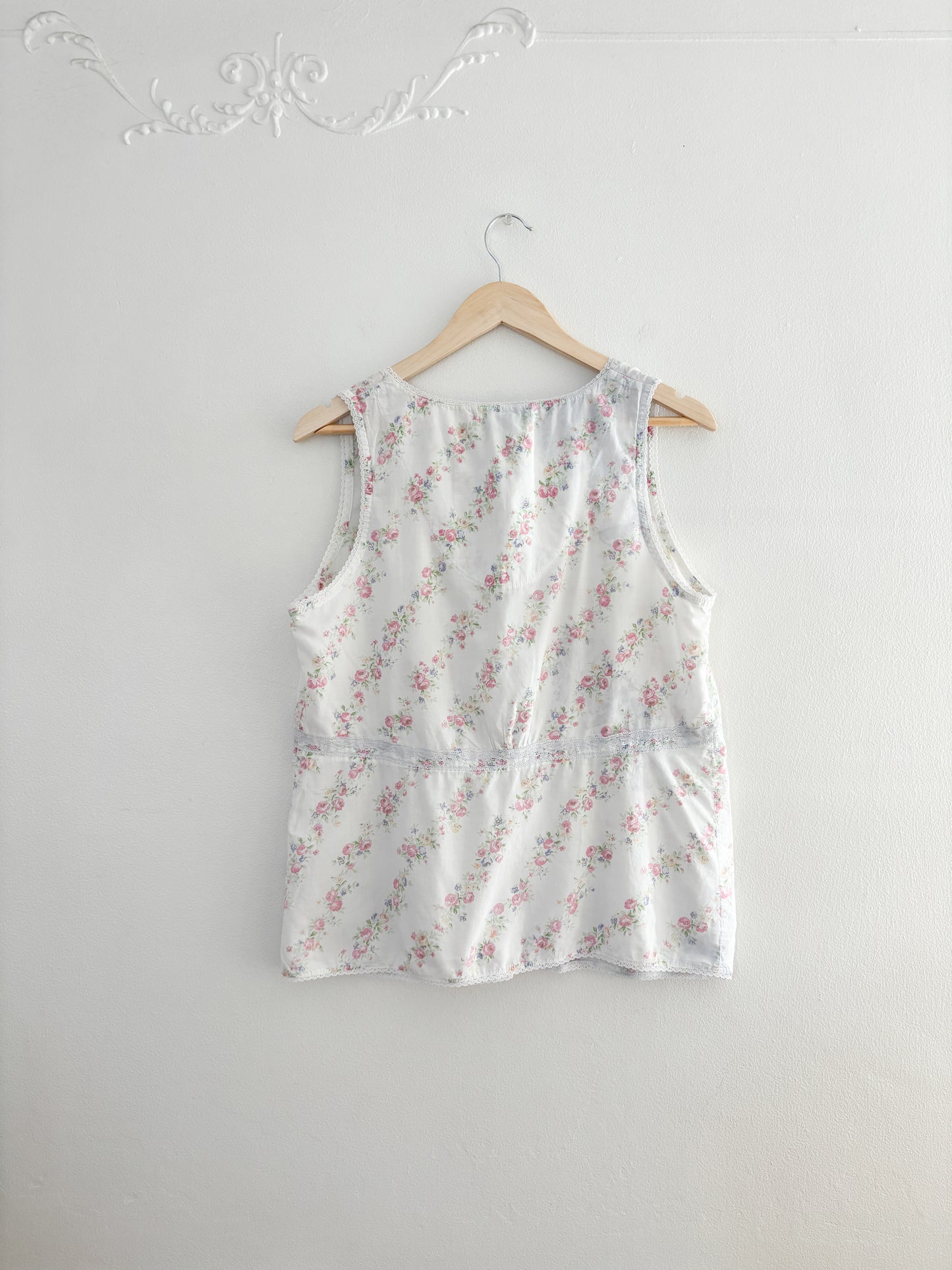 Vintage Laura Ashley Floral Tank Top (M/L)