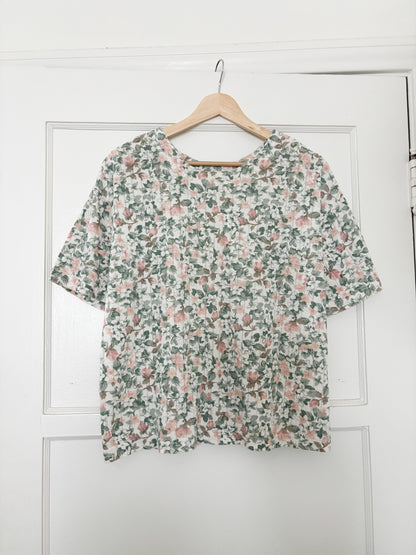 Vintage floral tee (L)