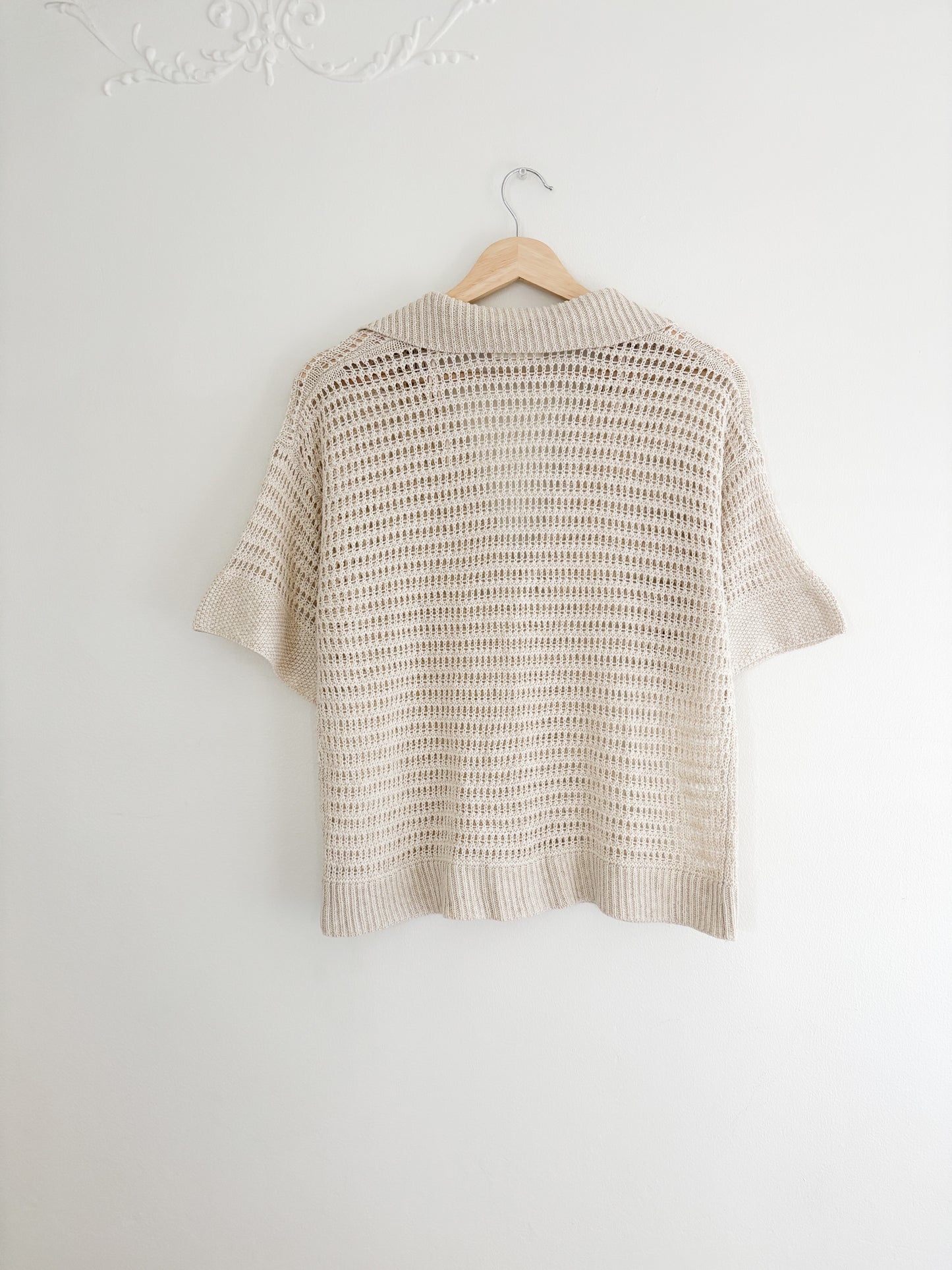 Max Studio Crochet Top