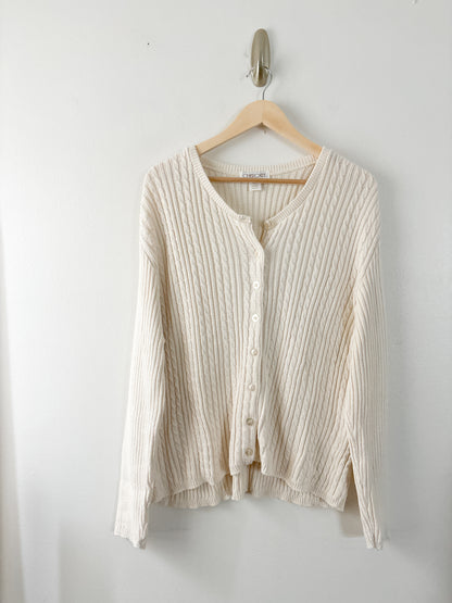 Vintage Cherokee Cable Knit Cardigan