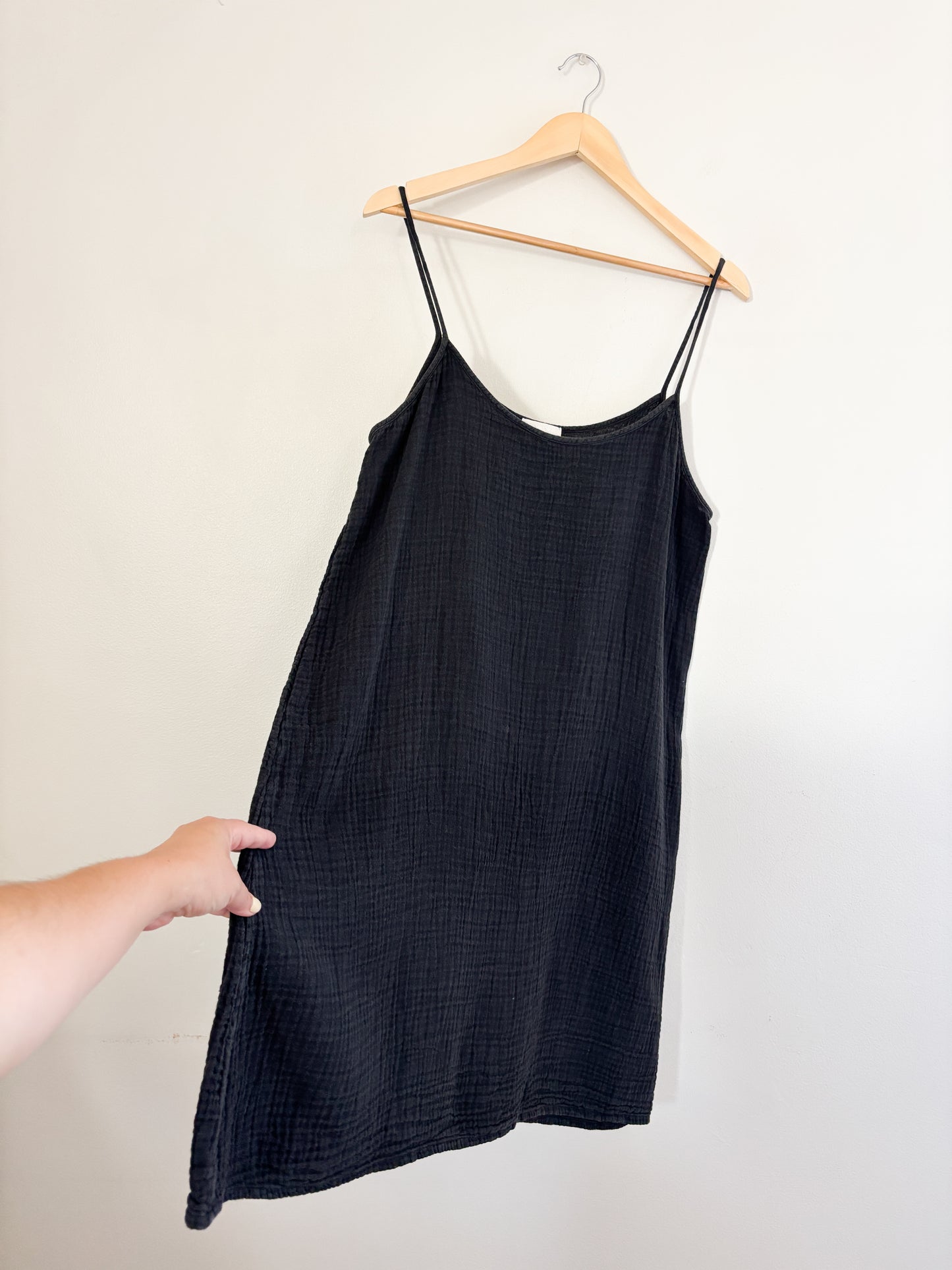 Honest Cotton Slip Gauze Dress (OS)