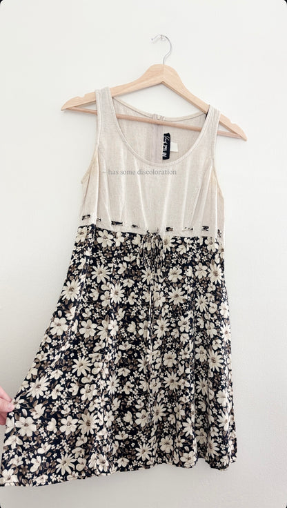 Vintage floral dress (XS/S)