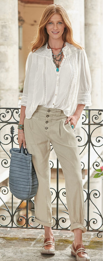 Sundance linen blend pants (31/32”)