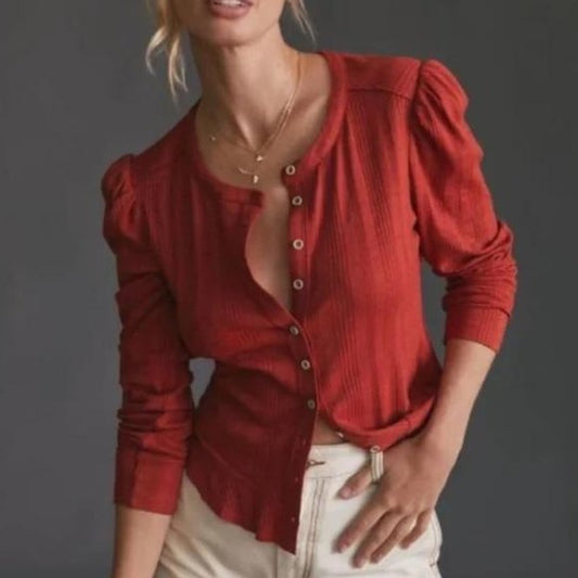 Pilcro Long Sleeve Top (S)