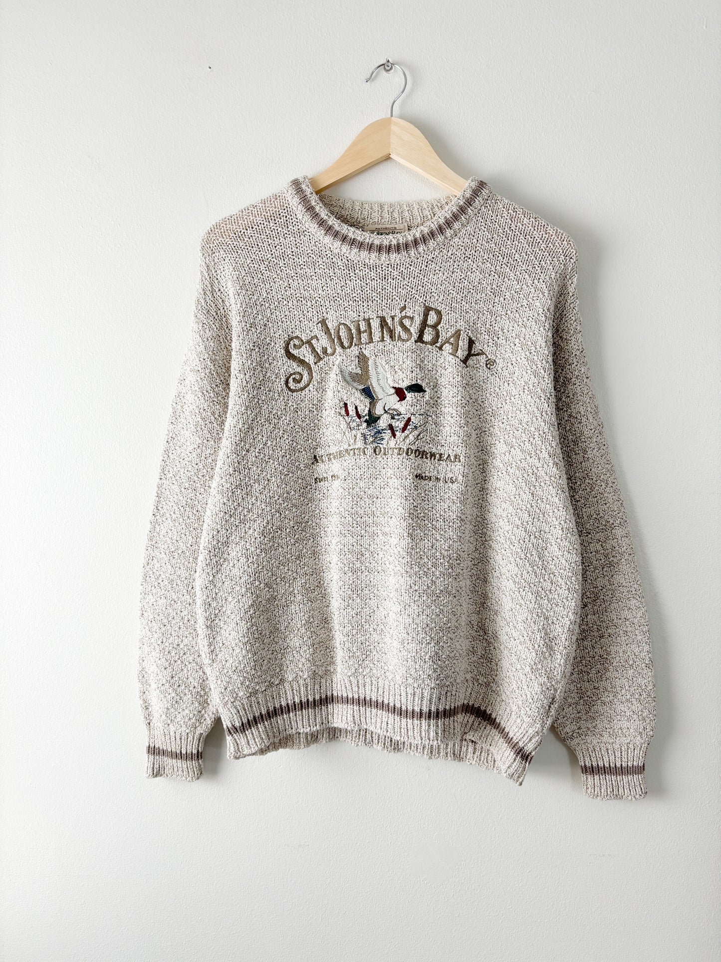 Vintage ST John’s Bay Duck Knit